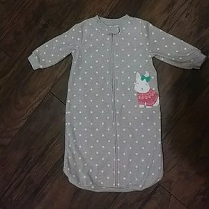 Carters 0-9 months One Piece PJ /Sleeper